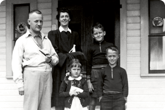 Couture family, the early days of Jac Food Hub