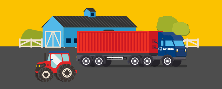 Advanced monitoring & operational adjustments: Our onsite environmental experts track air quality and analyze key factors like temperature and wind patterns. By optimizing schedules, transportation, and logistics, we adjust operations in real time to minimize odours generated by the raw materials we recover.